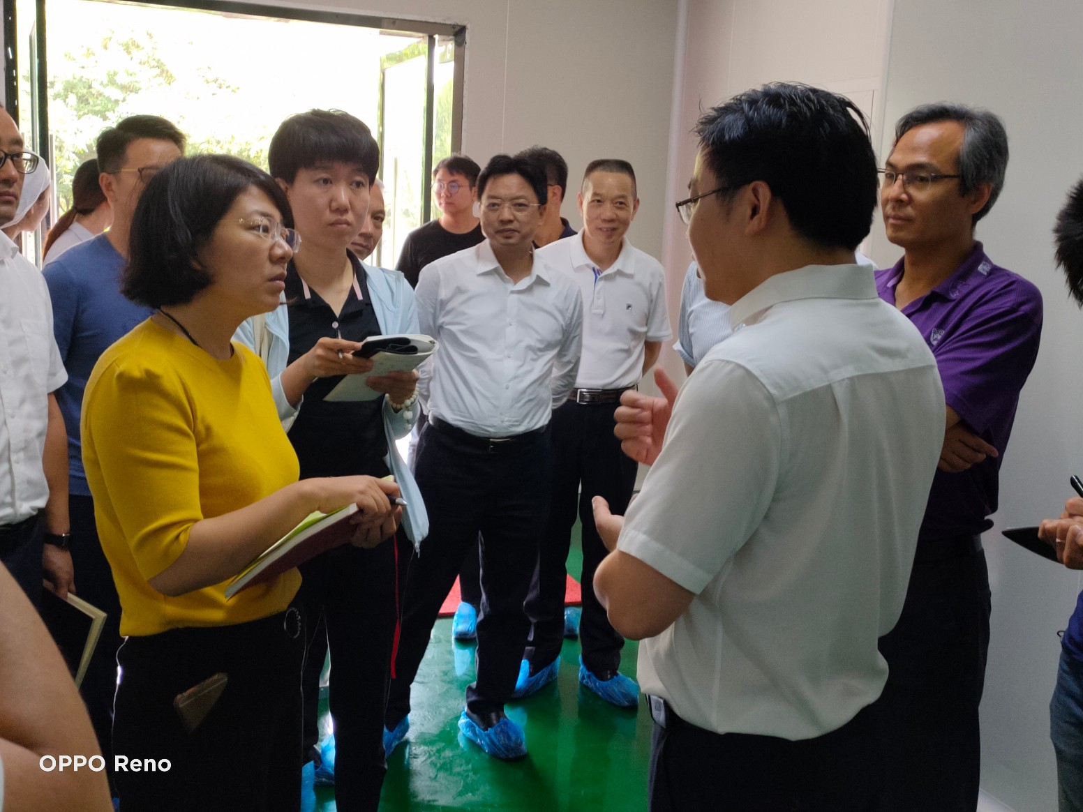 中央農(nóng)業(yè)部、市縣農(nóng)業(yè)局公司考察指導